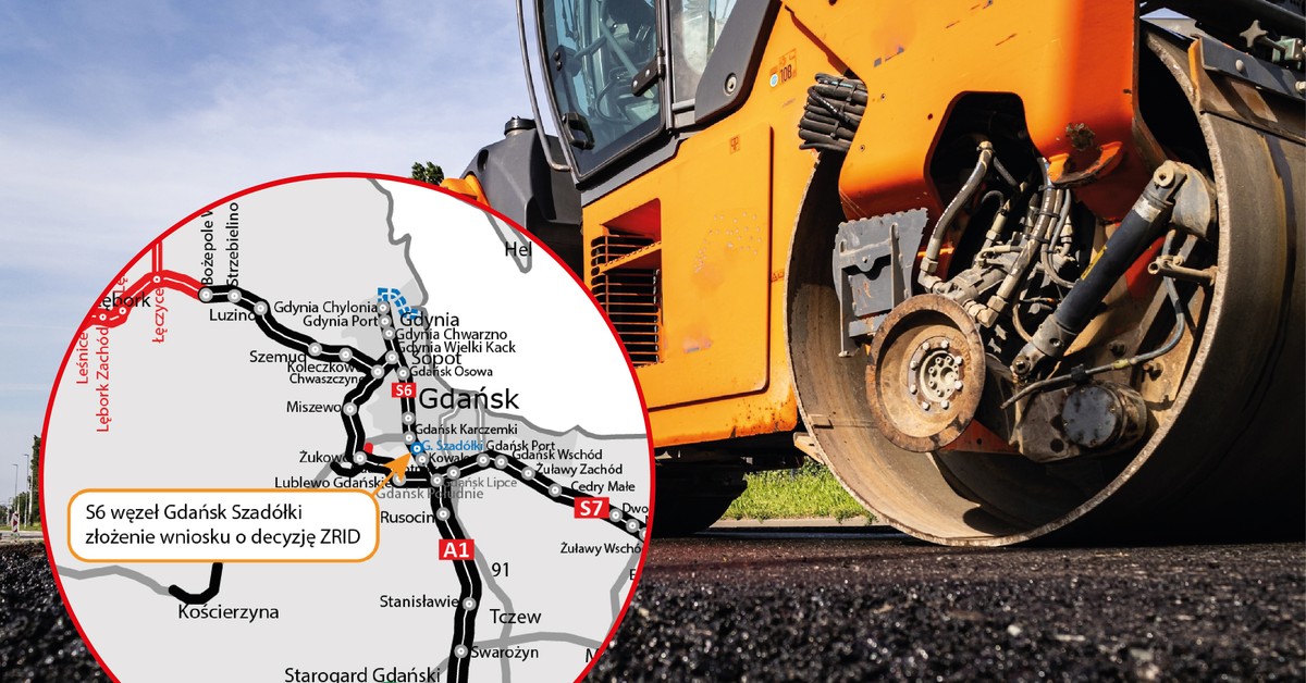 Dobra wiadomość dla mieszkańców Gdańska. Jeden z węzłów na obwodnicy będzie rozbudowany [MAPA]