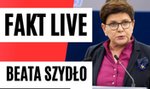 Fakt LIVE 25.04. Gościem programu będzie Beata Szydło