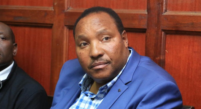 File image of Ferdinand Waititu in court