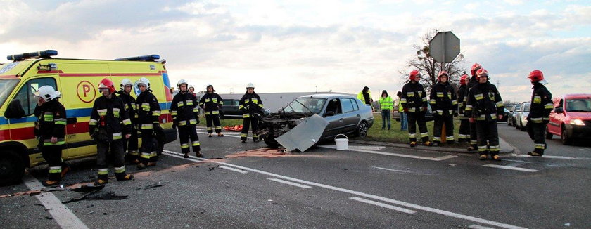 Wypadek na trasie Brzeg-Opole