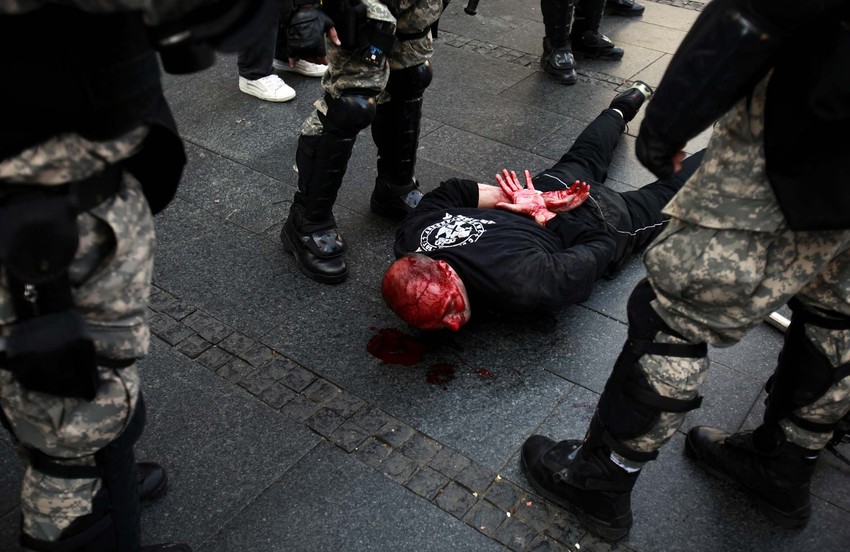 Pobednička fotografija Marka Đokovića "Parada ponosa"