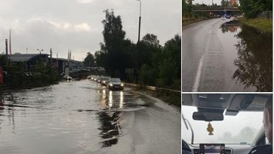 Pogodowy armagedon na Śląsku. Ulice wyglądają jak rzeki [ZDJĘCIA]