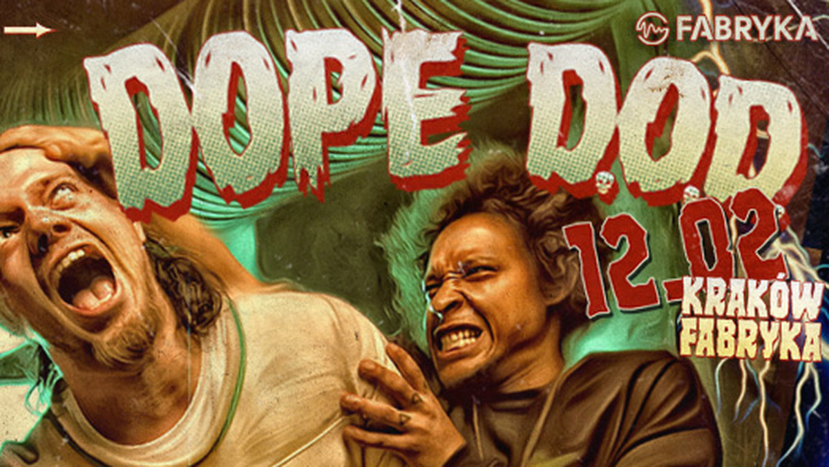 Dope D.O.D. zagrają koncert w Polsce. Grupa wystąpi 12 lutego 2015 roku w krakowskiej Fabryce.