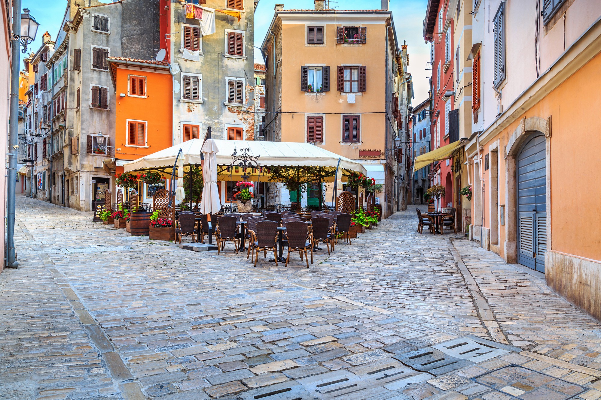 Chorvátske prístavné mesto Rovinj. (ilustračné foto)