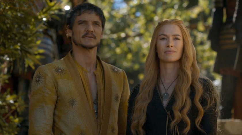 Oberyn Martell i Cersei w "Grze o Tron"