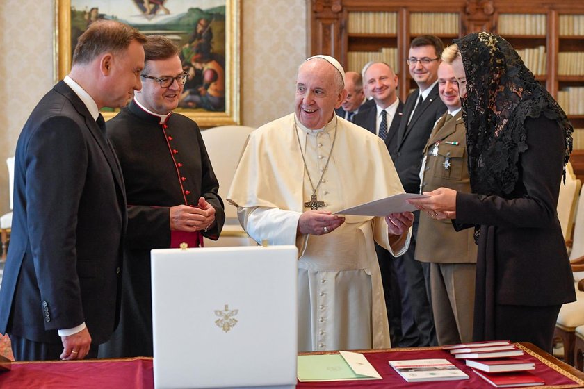 Andrzej Duda z wizytą u papieża Franciszk