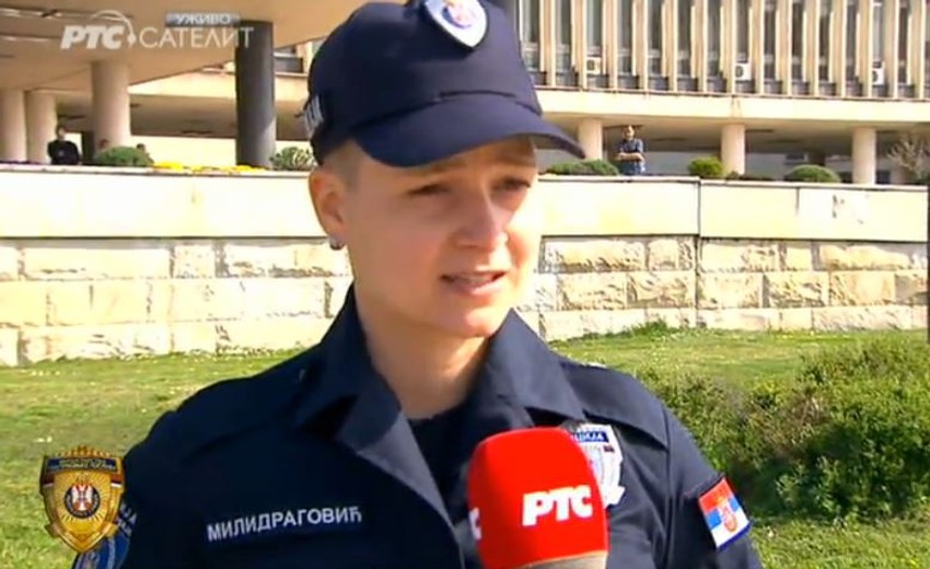 Jelena Milidragović, nova službenica u Interventnoj