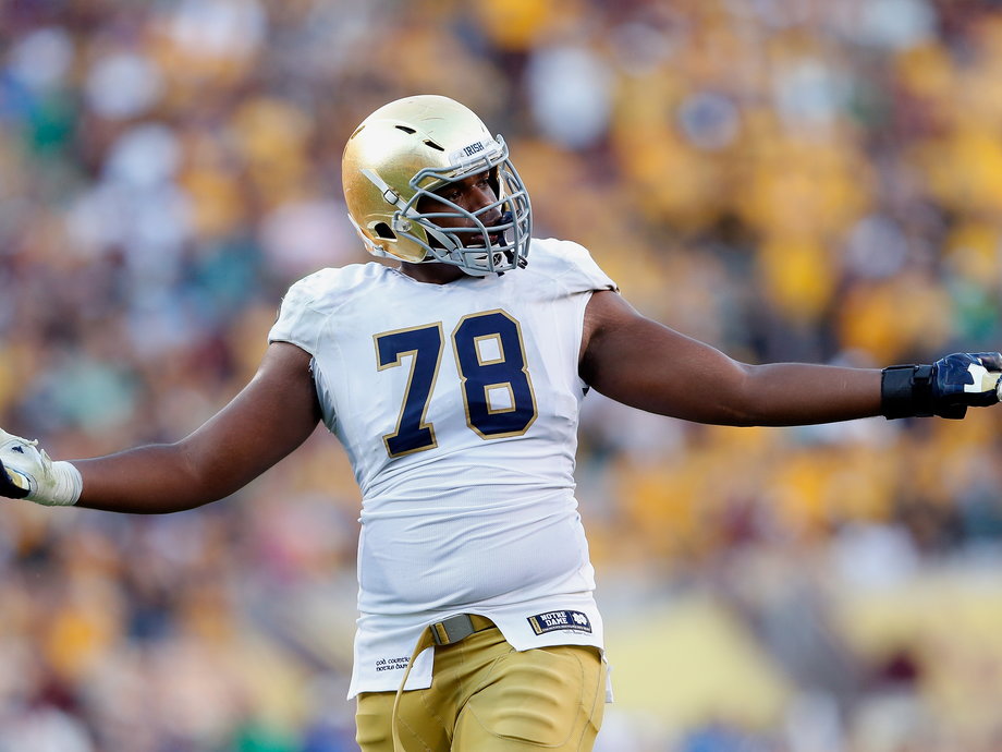 No. 10 New York Giants — Ronnie Stanley (OT), if available