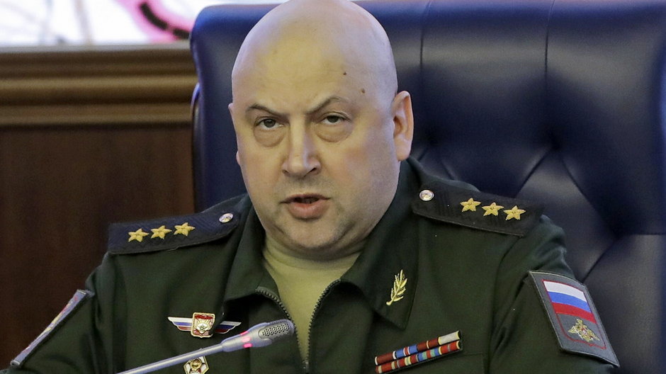 Generał Siergiej Surowikin, głównodowodzący rosyjskiej armii w Ukrainie
