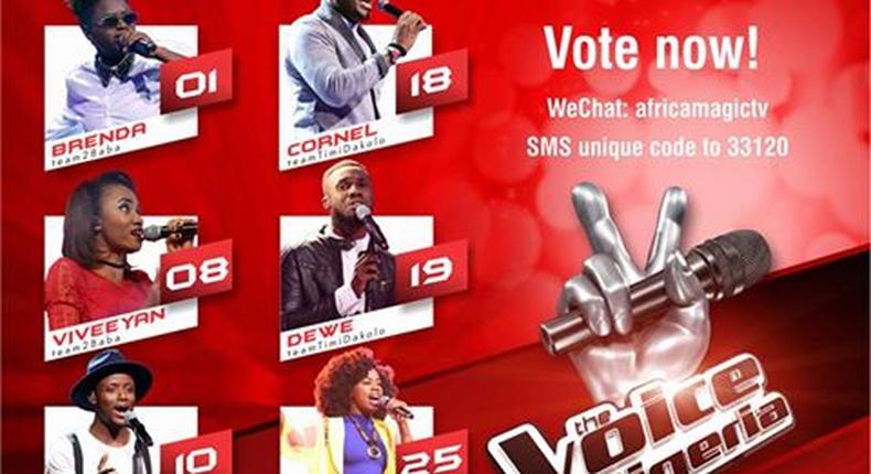 The Voice Nigeria final 8 