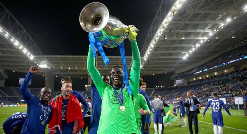 Ghana Football Awards: Chelsea congratulates Edouard Mendy for winning ‘Best African International’ award