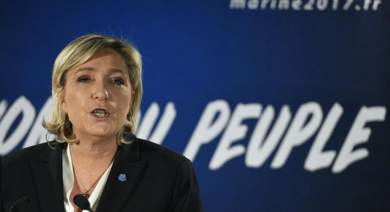 National Front (FN) leader Marine Le Pen has promised to dump the euro and organise a Brexit-style referendum on France's membership of the European Union