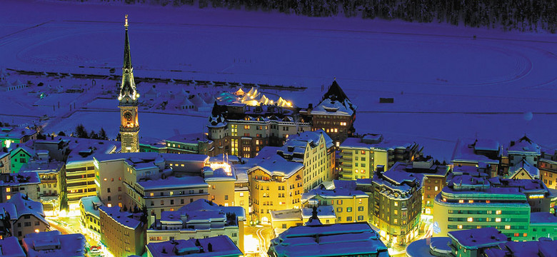Szwajcaria - Sankt Moritz - kurort sławnych i bogatych