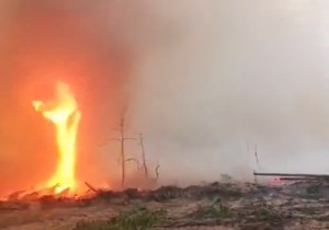 Vatreni tornado oko Černobilja