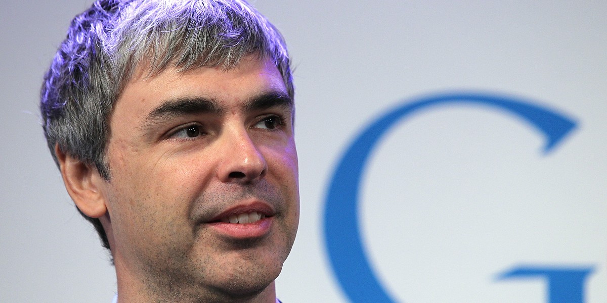 Larry Page, CEO Alphabetu - spółki-matki Google