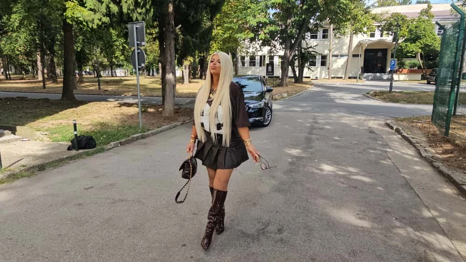 Dara Bubamara na snimanju Zvezda Granda