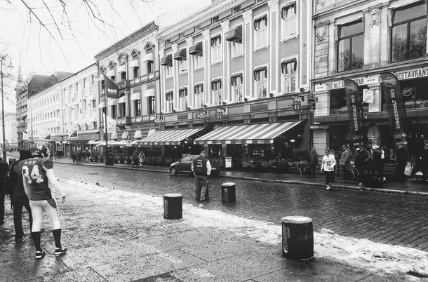 Karl Johans Gate, główna ulica Oslo