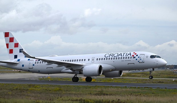 Ilustracija: Avion "Croatia Airlines"