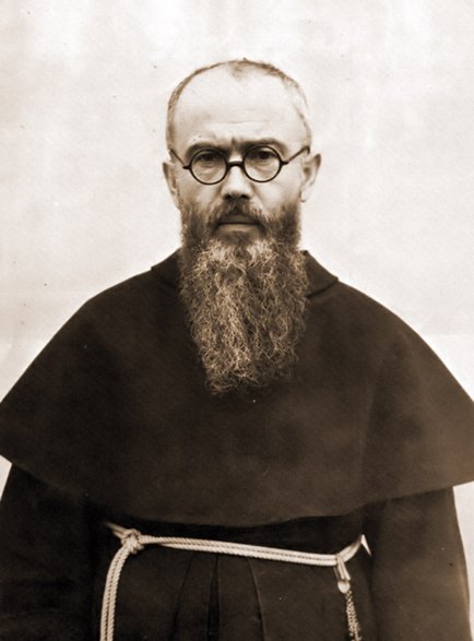 Święty Maksymilian Maria Kolbe, patron krwiodawców w Kościele katolickim, w 1936