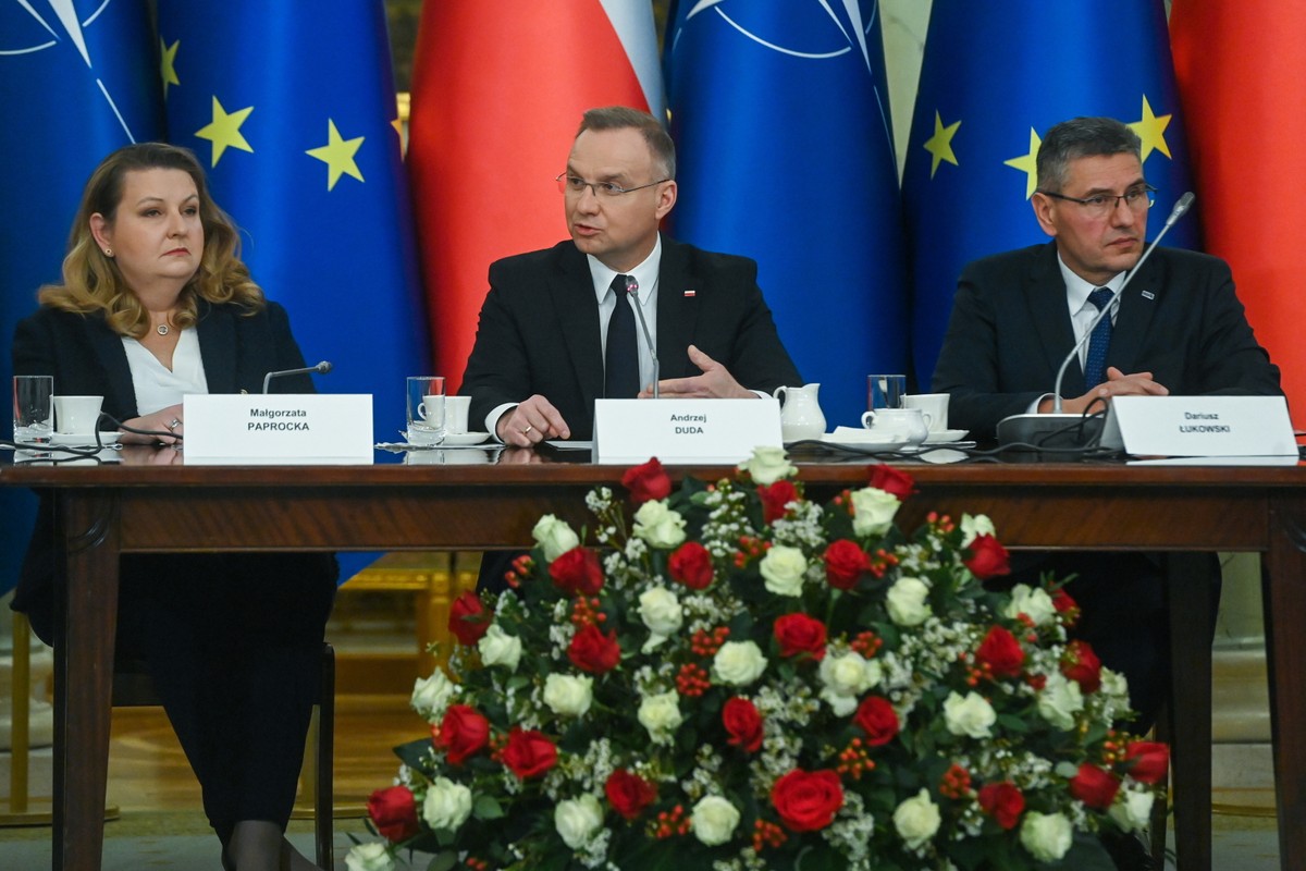Andrzej Duda, Małgorzata Paprocka, Dariusz Łukowski