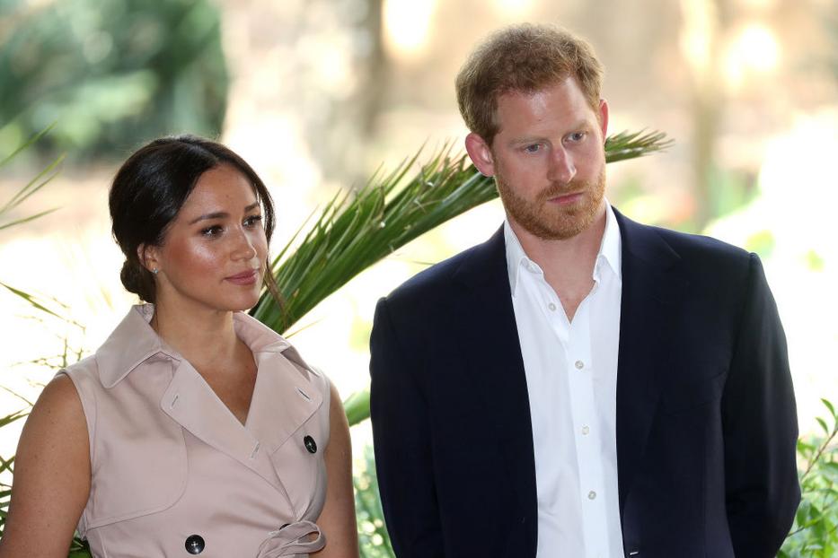 Harry és Meghan Markle hallgatásba burkolóznak. Fotó: Getty Images