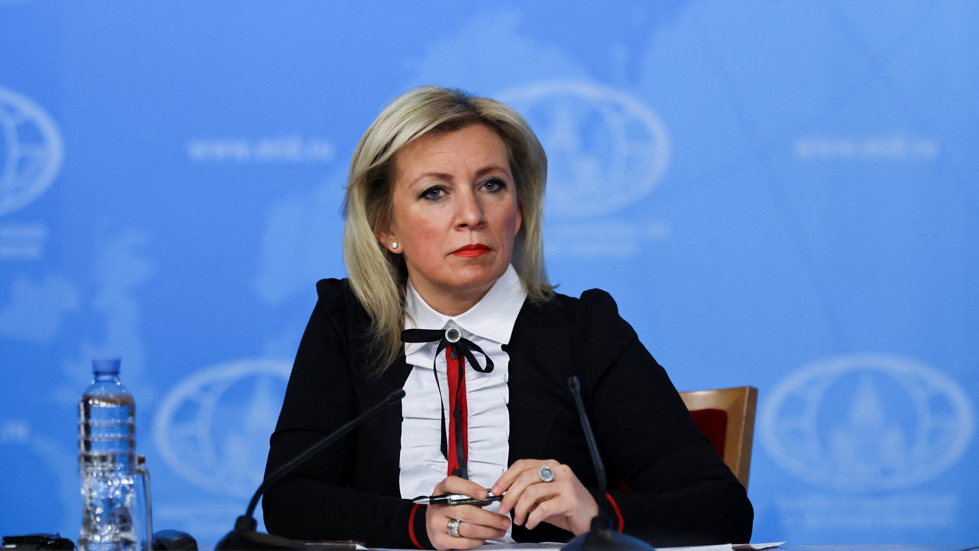 Hovorkyňa ruského ministerstva zahraničných vecí Marija Zacharovová.