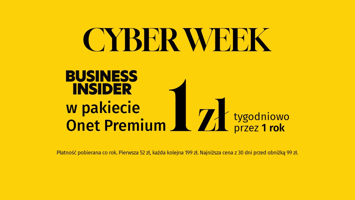 Cyber Week w Business Insiderze. Oferta, jakiej jeszcze nie było [AUTOPROMOCJA]