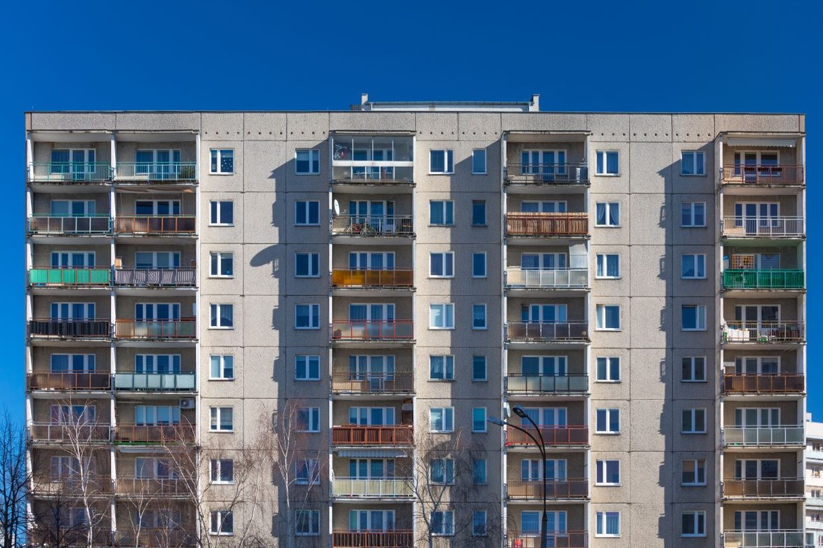 osiedle blok miasto wieżowiec