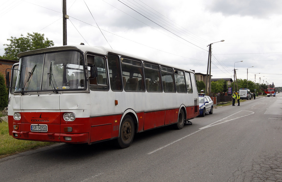 Tragiczny wypadek. Autobus wjechał w dzieci