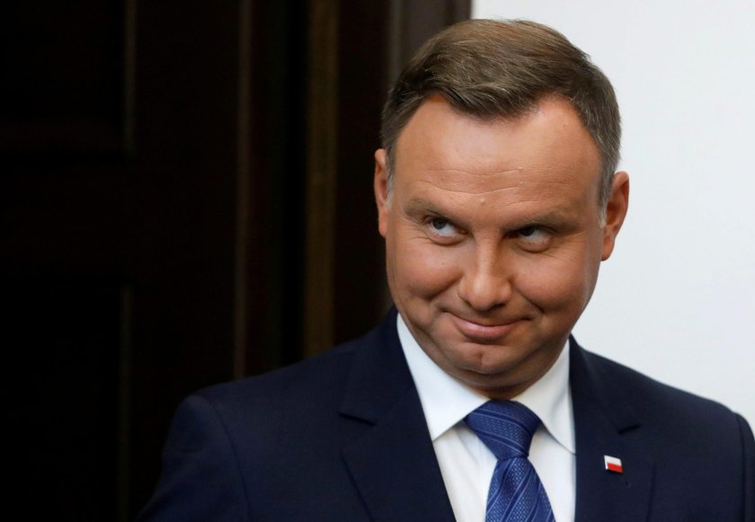 Andrzej Duda nie kryje zdumienia