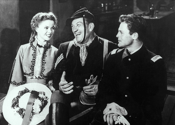 Shirley Temple w filmie 'Masakra Fortu Apache'