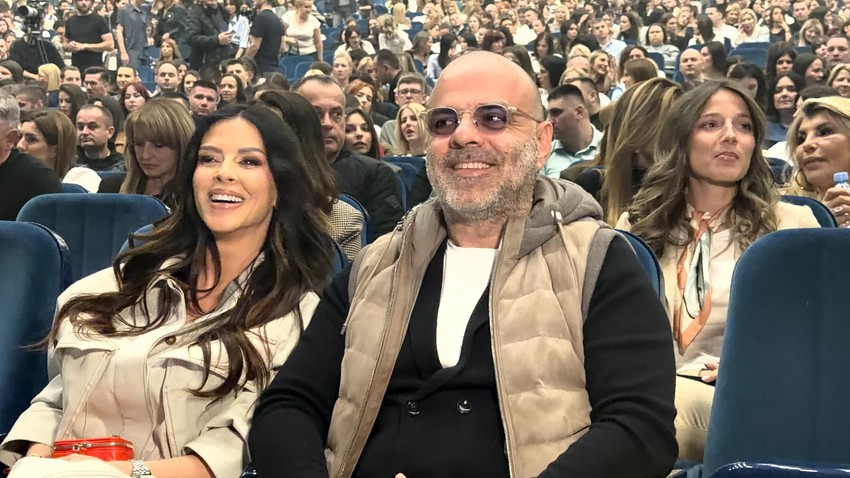 Ana Sević sa mužem