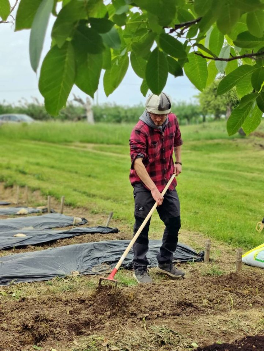 Predavači su Stiv, poznati nomad-baštovan poreklom iz Nemačke (na slici), Julija, sociološkinja iz Nemačke i Mihael, zaljubljenik u regenerativne prakse, rusko-izraelskog porekla.