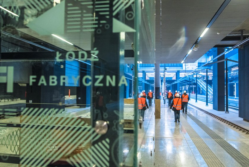 Łódź Fabryczna, nowy dworzec PKP w Łodzi. Otwarcie w grudniu. Hala główna i tunel już gotowe