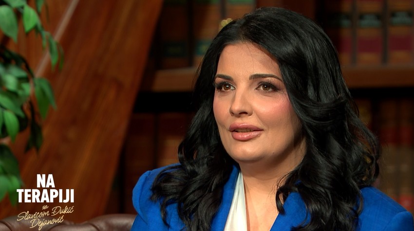 Milena Popović, emisija "Na terapiji sa Slavicom Đukić Dejanović"
