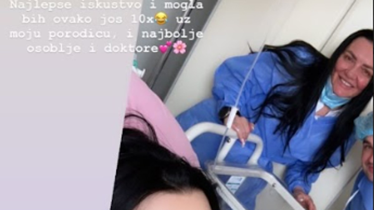 Prve fotke Helene Topalović iz porodilišta