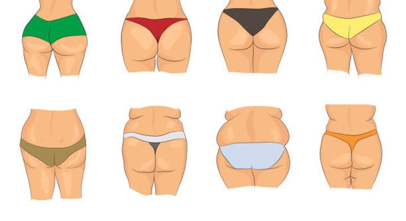 Women have different types of butts [istockphoto]