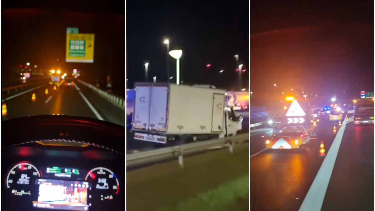 Români morți într-o mașină care mergea cu spatele pe o autostradă din Slovenia: o dubă i-a spulberat lângă Lukovica