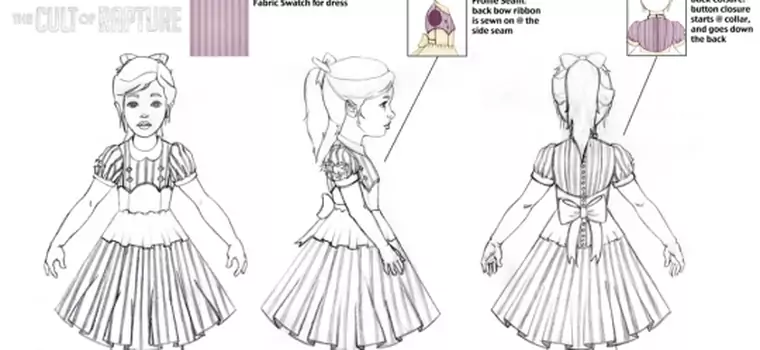 Little Sisters i Big Daddy na concept artach z BioShock 2