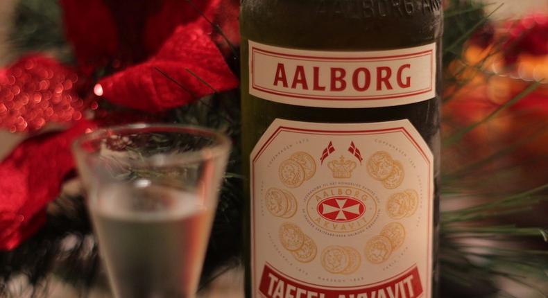 Akvavit is a Scandinavian spirit, traditionally drunk after singing a song called a snapsvisa.