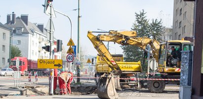 Znów rozkopali ul. 1 Maja w Katowicach