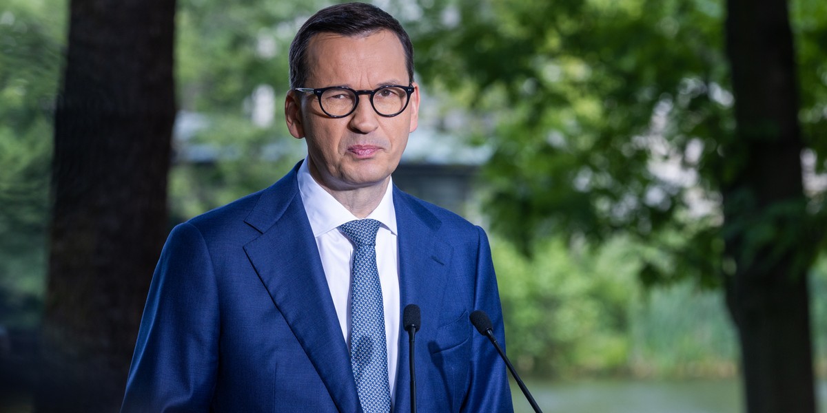 Premier Mateusz Morawiecki.