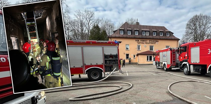 Pożar Domu Pomocy Społecznej pod Słupskiem. Szokujący zarzut