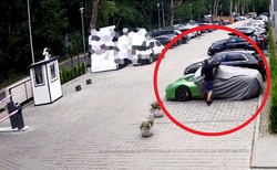 Ferrari warte fortunę zniknęło z Polski. Mamy WIDEO z kradzieży, a policja dopadła złodziei