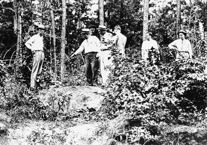 Miejsce, w którym doszło do strzelaniny, w której zginęli Bonnie i Clyde