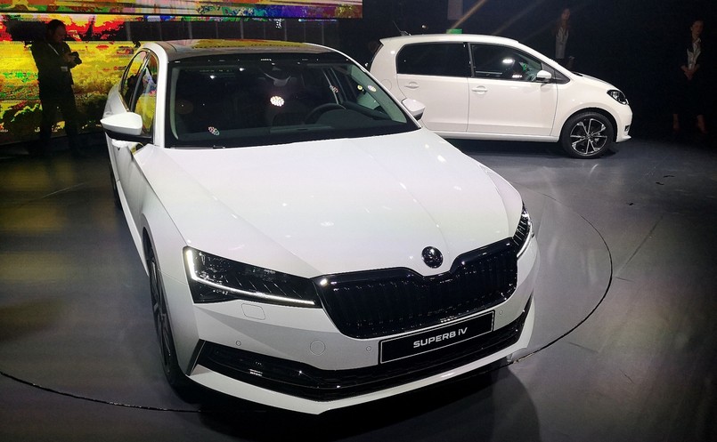 Skoda Superb z napędem hubrydowym plug-in