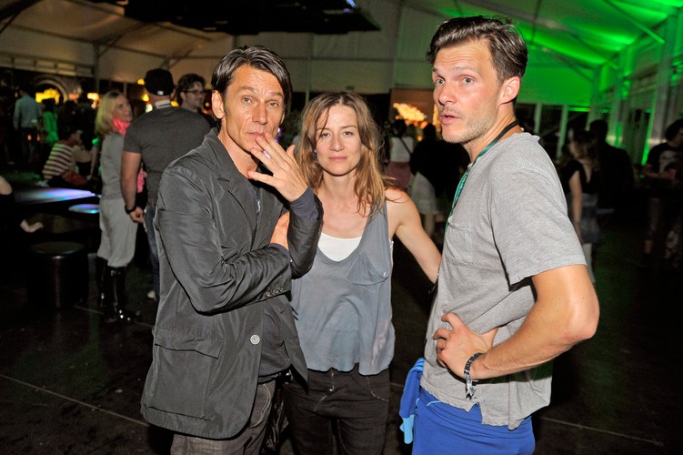 Krzysztof Warlikowski i Maja Ostaszewska na Open'erze