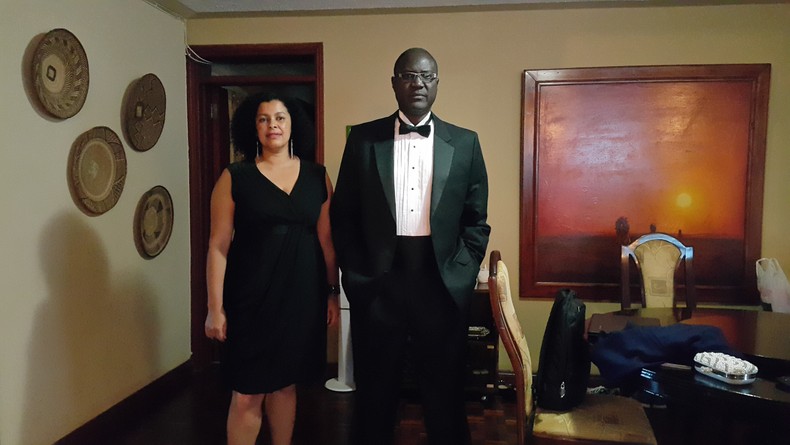 Lucas Mboya and his wife Sigrid