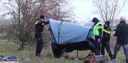 Śmierć Polaka w Holandii. Znaleźli go w namiocie