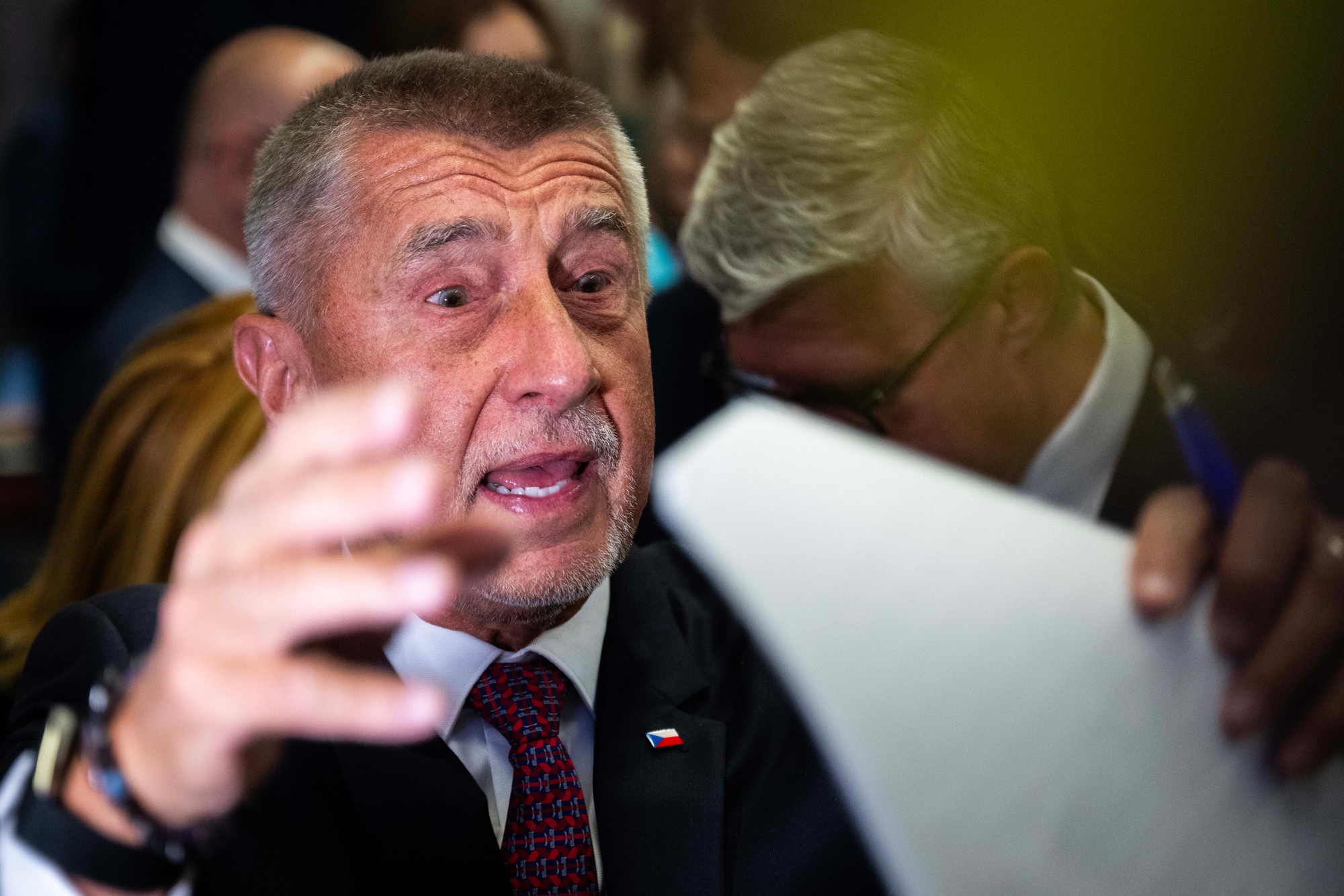 Český expremiér a predseda opozičného hnutia ANO Andrej Babiš.